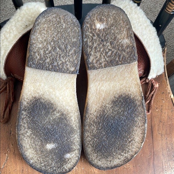 Cozy Brown Leather Duckfeet Arhus Boots with Shearling Cuff - Picture 5 of 8